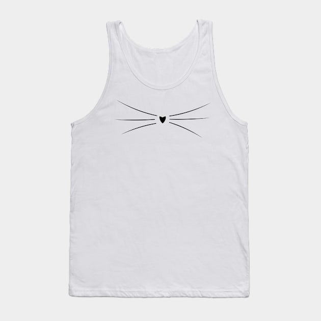 cat nose Tank Top by Bongonation